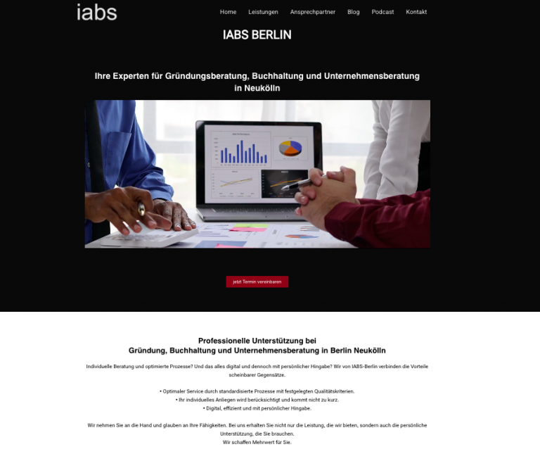 IABS Berlin Website