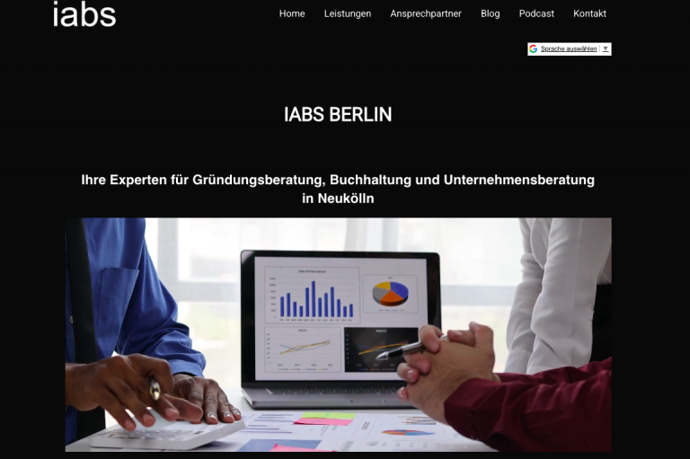 Website IABS Berlin