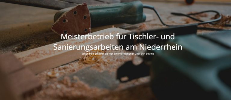 Philippe Ebben Tischlermeister Website
