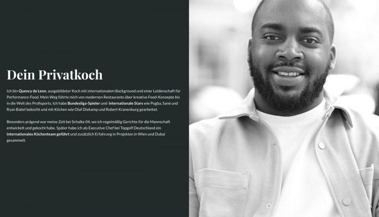 Website Essence Meals Koch