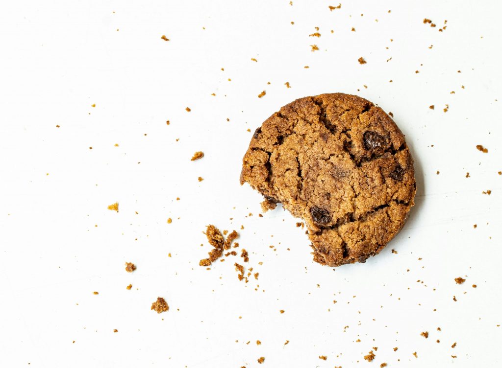 ein Cookie als Symbol für Cookies auf Websites